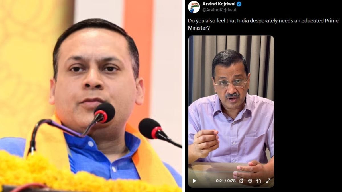 Question is not whether PM's educated, Malviya says as Kejriwal asks 'does India need an educated PM?'