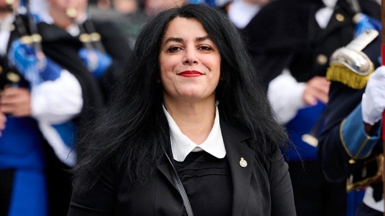 Marjane Satrapi answered a question—in the world of men, God is a woman