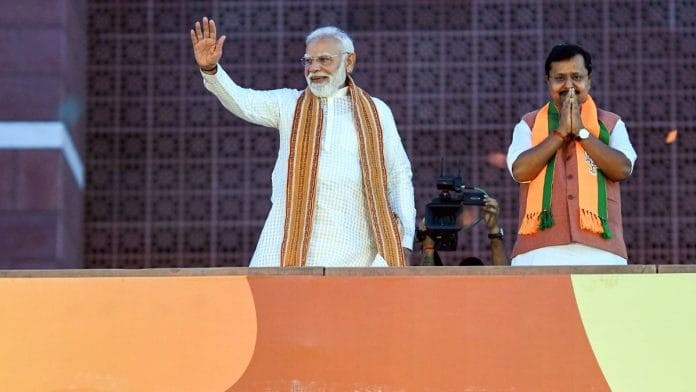 File photo of Prime Minister Narendra Modi and BJP National President Nitin Nabin | ANI/Amit