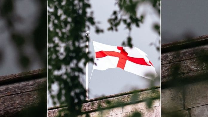 FIFA and stadium authorities insisted to remove the St George Cross flags (in pic) due to safety in the venue | Source: Different Resonance, Unsplash