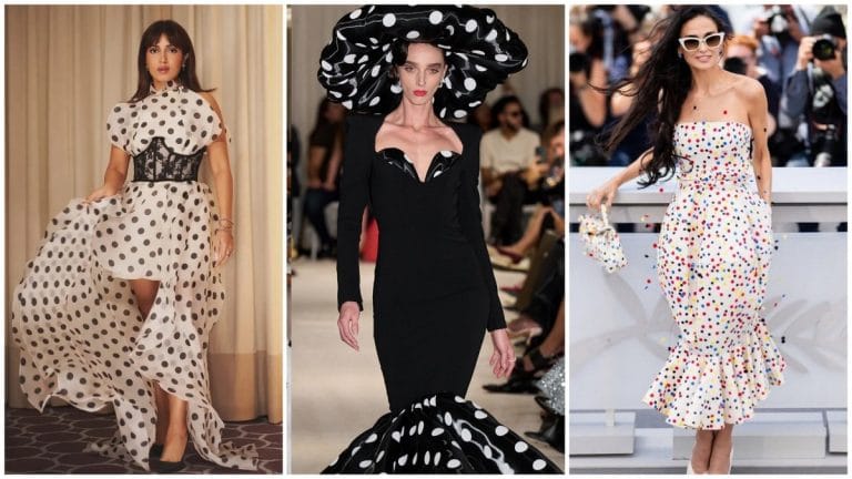 From Demi Moore to Bhumi Pednekar—polka dots are ruling spring-summer 2026
