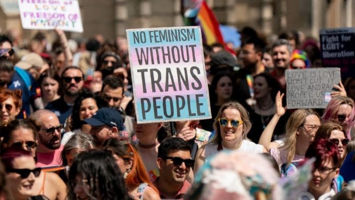 The Scottish National Parliament said it has carefully considered the issue, including risk of suicide | X/@ForWomenScot