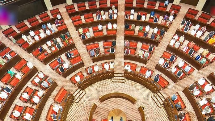 File photo of the Rajya Sabha | ANI