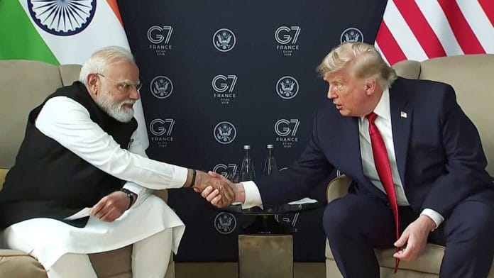 Prime Minister Narendra Modi and US President Donald Trump hold a bilateral meeting on the sidelines of the G7 Summit 2026, in Evian on Wednesday | Reuters Video/ANI