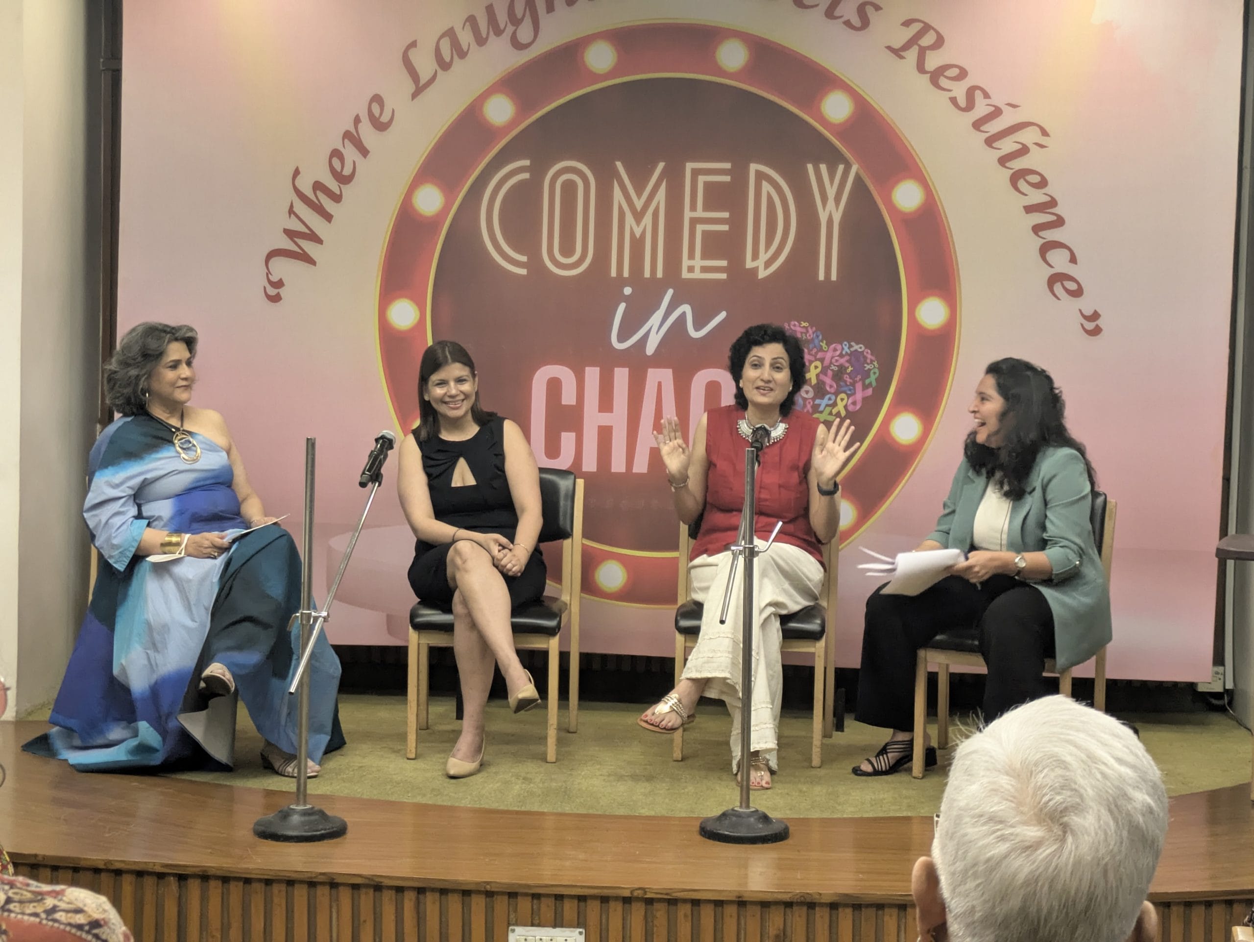 The first talk show (Photo: Himanshi Aggarwal | The Print)