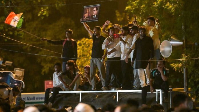 Protesters at Jantar Mantar, New Delhi | Photo: Suraj Singh Bisht/ThePrint