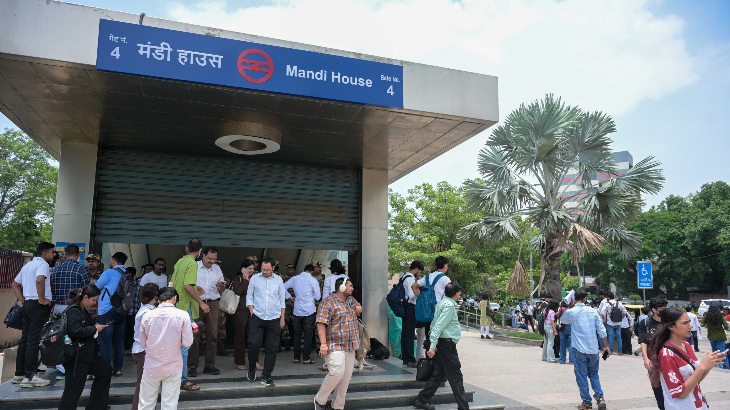Delhi Metro Closes 18 Stations Amid Protests