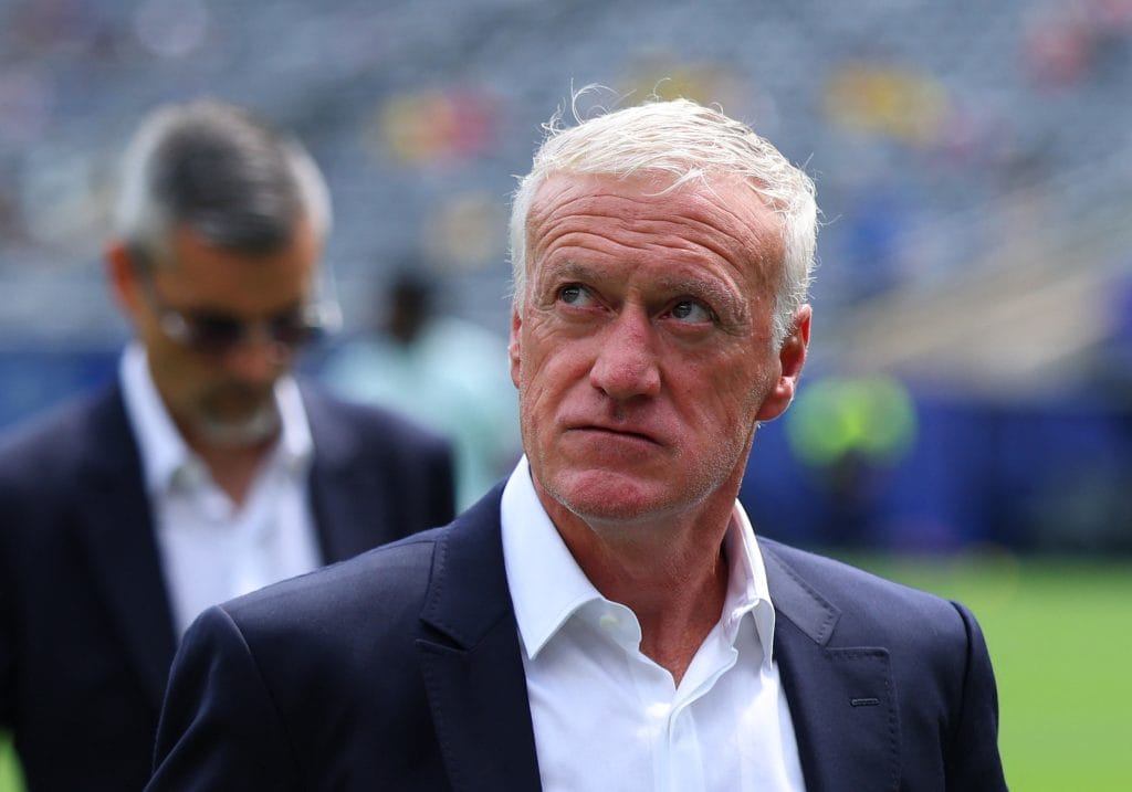Didier Deschamps deployed a 4-2-3-1 formation to counter Paraguay | Mike Segar | Reuters