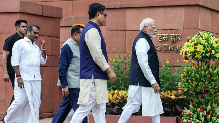 LS adjourned on 1st day of Monsoon session as Opposition demands NEET, Ram Temple discussion