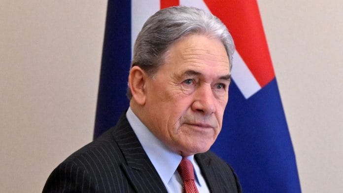 New Zealand's Foreign Minister Winston Peters | Photographer: Nhac Nguyen/AFP/Getty Images