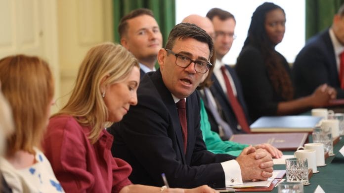 Andy Burnham | Chris Ratcliffe/Bloomberg