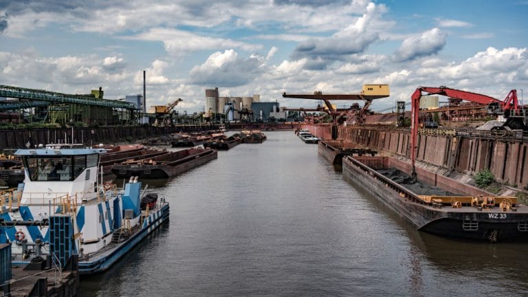The Rhine: Another critical oil waterway is about to close
