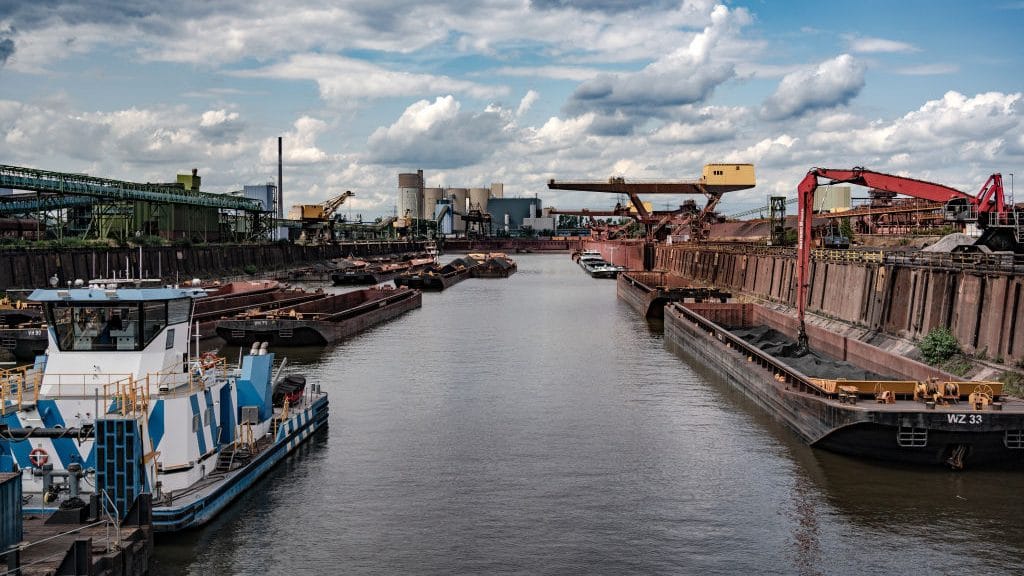 The Rhine: Another critical oil waterway is about to close