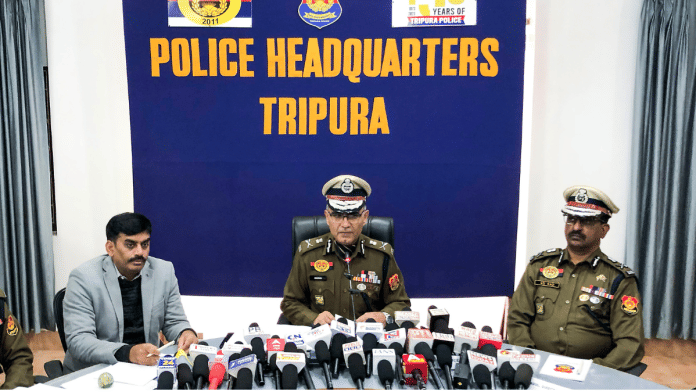 Tripura, DGP, suicide