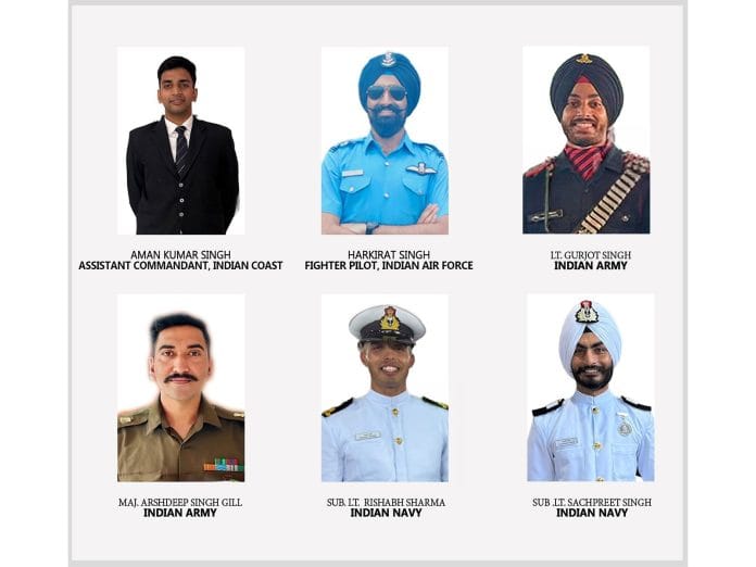 61 NCC Cadets Commissioned as Officers in Indian Armed Forces from Chandigarh University