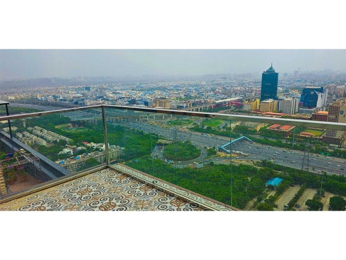 When the Monsoon Paints the Skyline: A View Like No Other from Saya Gold Avenue