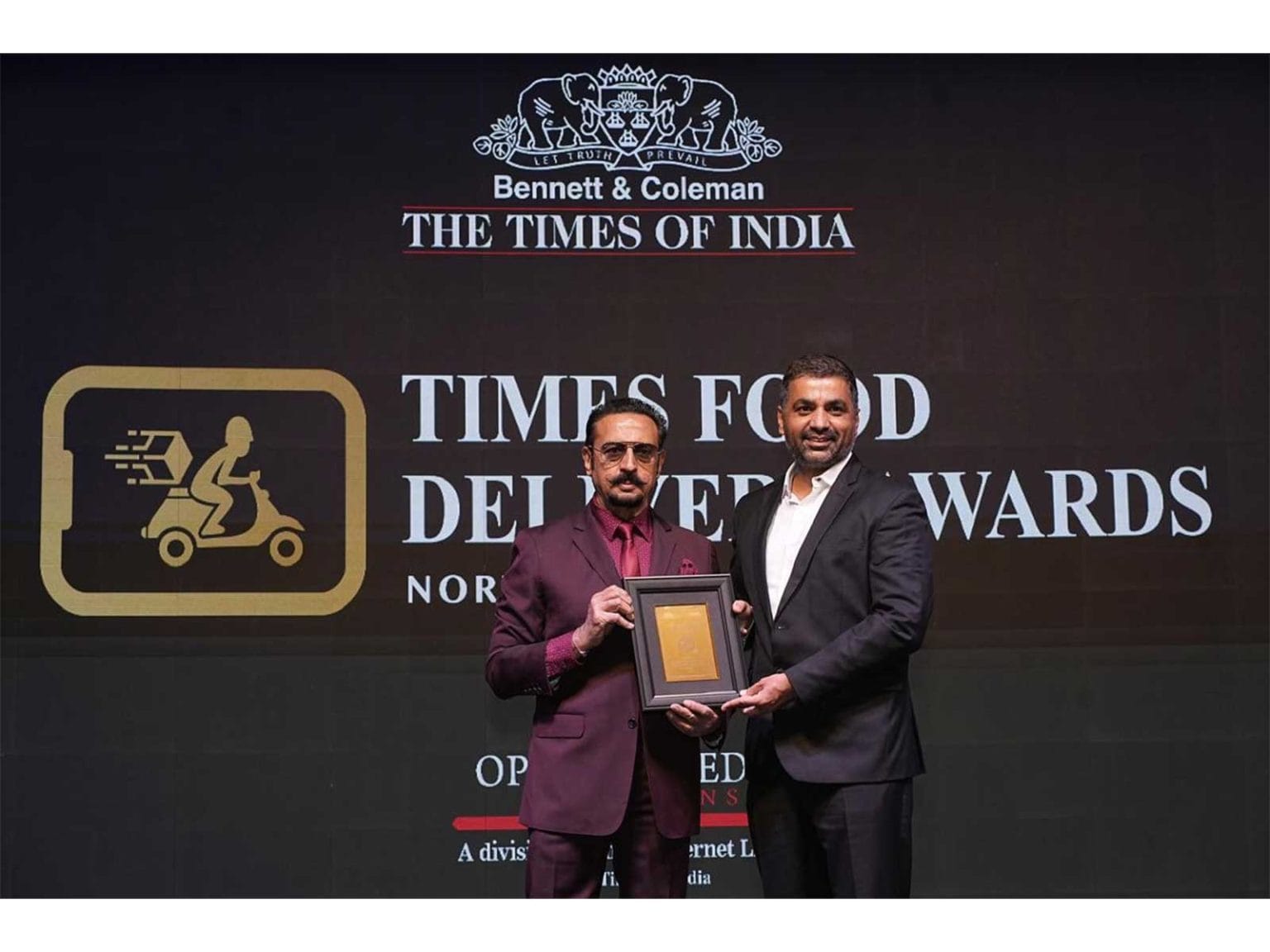 Zaama Bar Kitchen & Lounge Wins Times Food Delivery Awards - North 2026 ...
