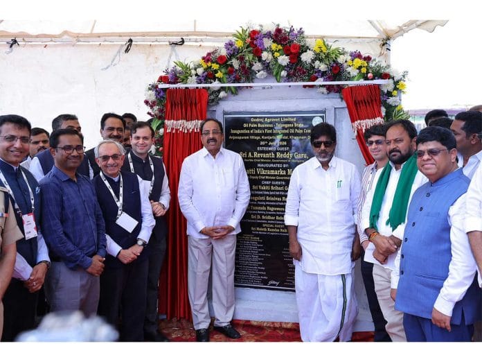 Godrej Agrovet inaugurates India's first Integrated Oil Palm Complex in Telangana