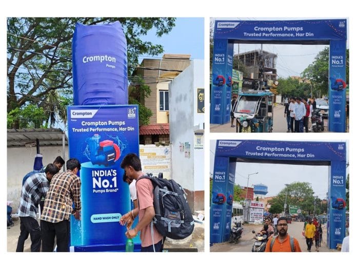 Crompton Pumps Showcased Trusted Performance to Rath Yatra by Building an Immersive Consumer Experiences to Highlight the Story Behind Every Water Moment