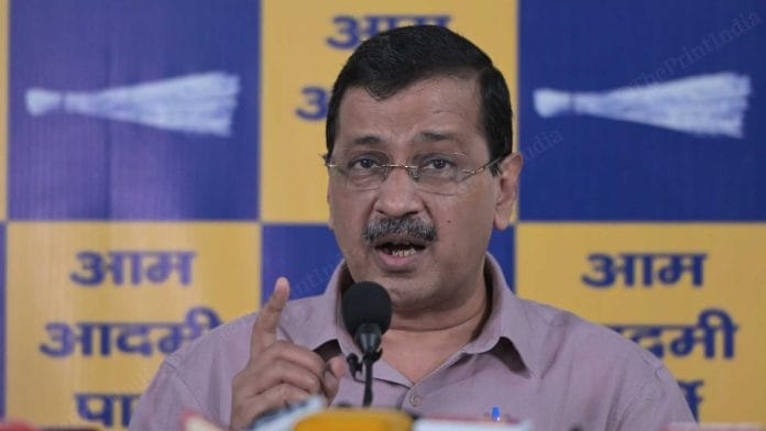 File photo of AAP chief Arvind Kejriwal | Suraj Singh Bisht/ThePrint