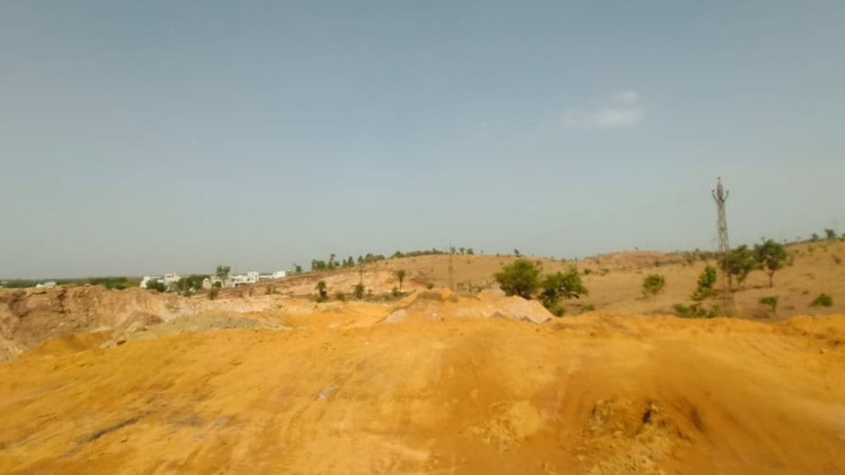 Jarofix dumping site near Badi Sadri in Chittorgarh district | Photo by special arrangement