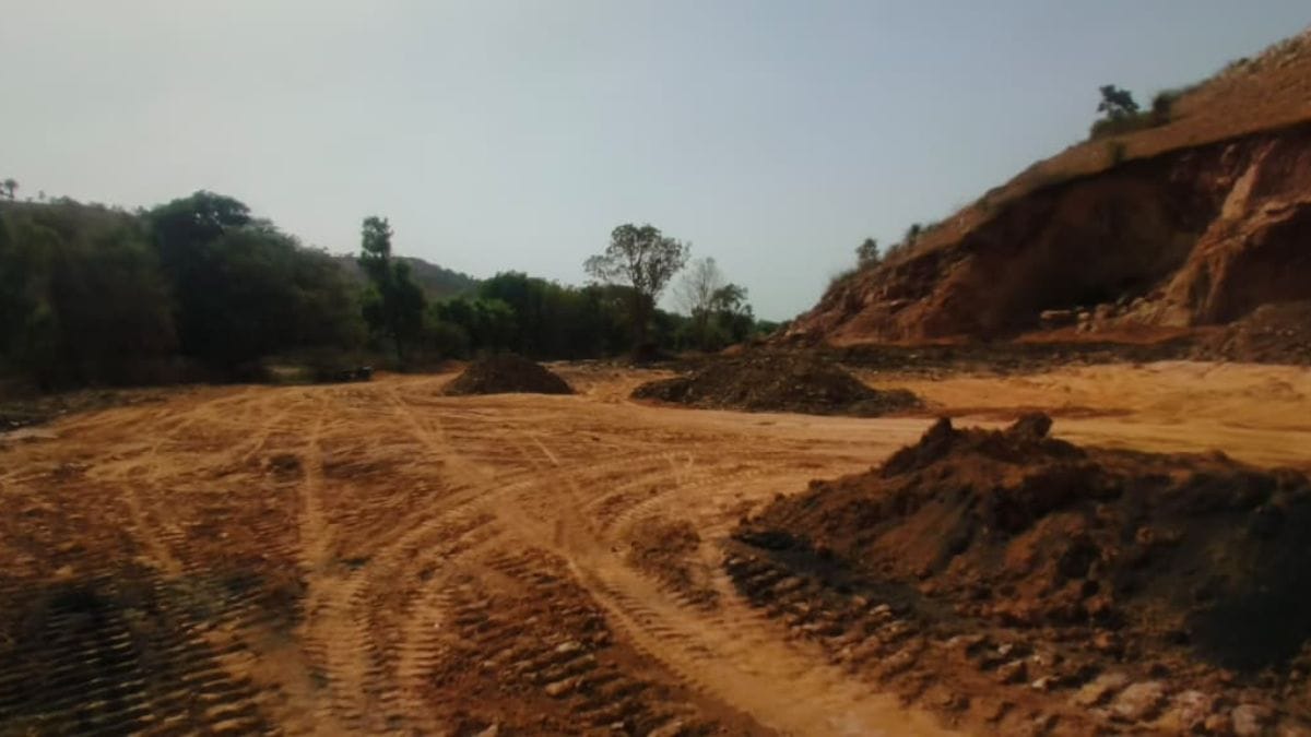 Industrial waste dumped by Hindustan Zinc Ltd in Badi Sadri in Rajasthan | Photo by special arrangement