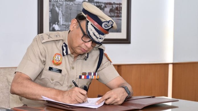 IPS Anurag Kumar taking charge as Delhi Police chief on 17 July 2026 | X @DelhiPolice