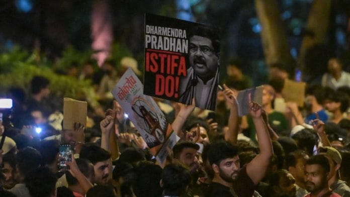 Supporters at CJP protest at Jantar Mantar in New Delhi on 23 July 2026 | Suraj Singh Bisht/ThePrint