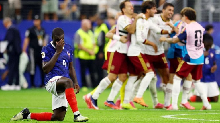 Spain tamed France in 2 major tournaments. World Cup semi-final win seals historic trilogy