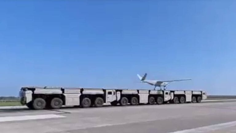 China’s mobile electromagnetic catapult could transform drone warfare. All about the system