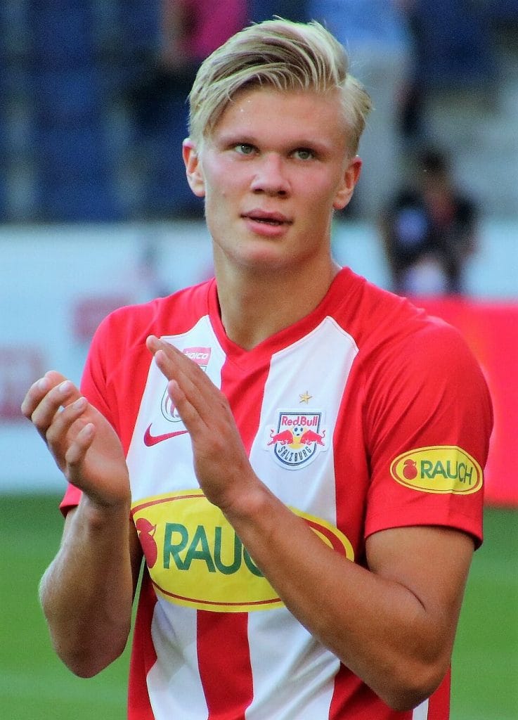 Erling Haaland moved to Austria's FC Red Bull Salzburg in January 2019 | Wikimedia Commons