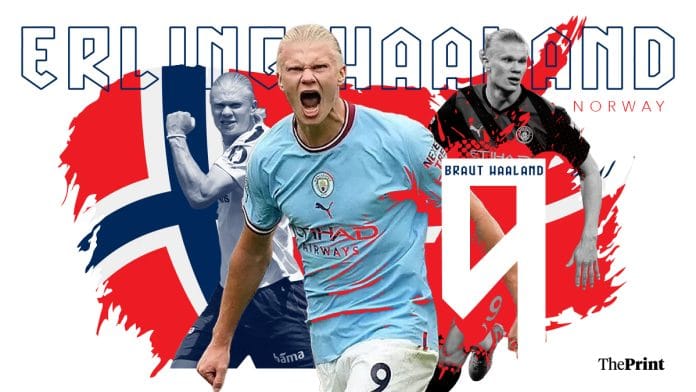Erling Haaland is the breakout star of the 2026 FIFA World Cup | Illustration: Shruti Naithani, ThePrint