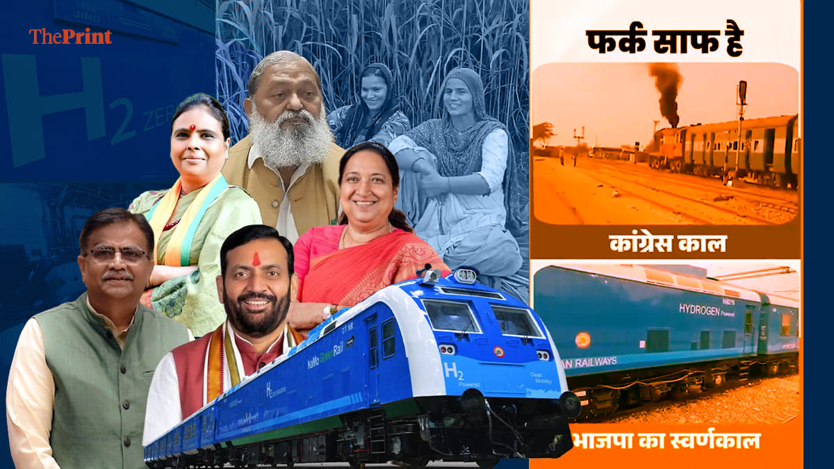 ‘Paani waali rail chala di’—How Haryana BJP is trying to ‘draw oxygen’ from a hydrogen train