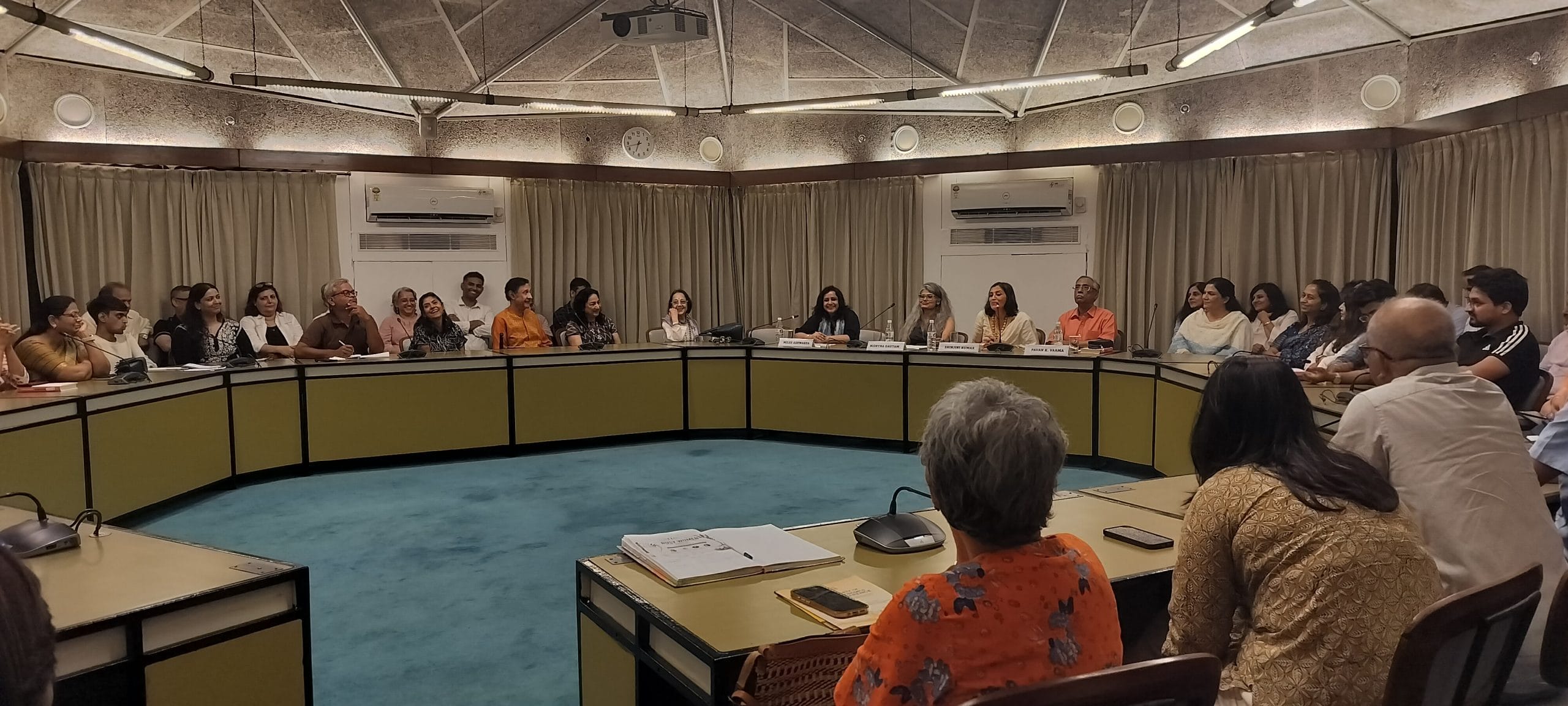 No seats were left empty at the doughnut-shaped table at the India International Centre’s conference room on 27 July | Janaki Pande/The Print