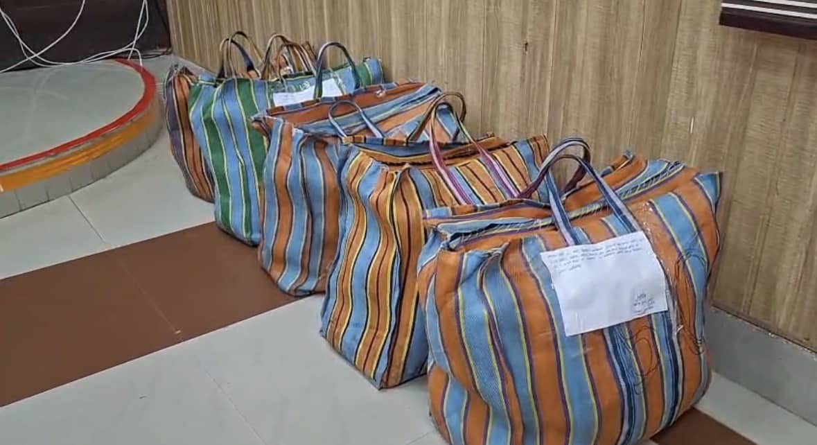 Evidence seized by police from 11th floor office in Summit Building in Lucknow’s Vibhuti Khand | By special arrangement
