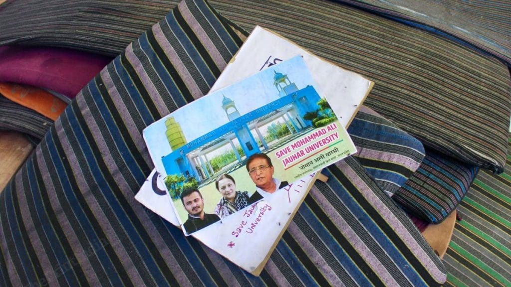 Students made pamphlets to distribute during the protest. Nikitha Arathi Naveen | ThePrint