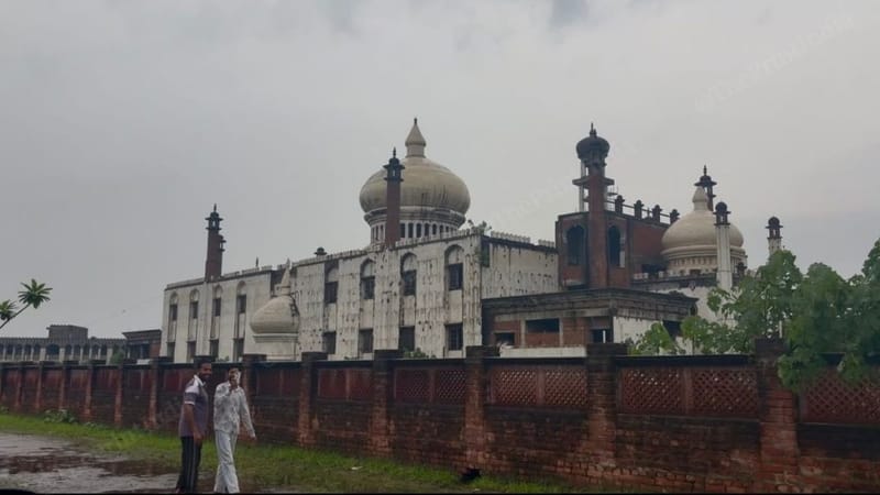 The masjid inside Jauhar University, marked for demolition. Nikitha Arathi Naveen | ThePrint