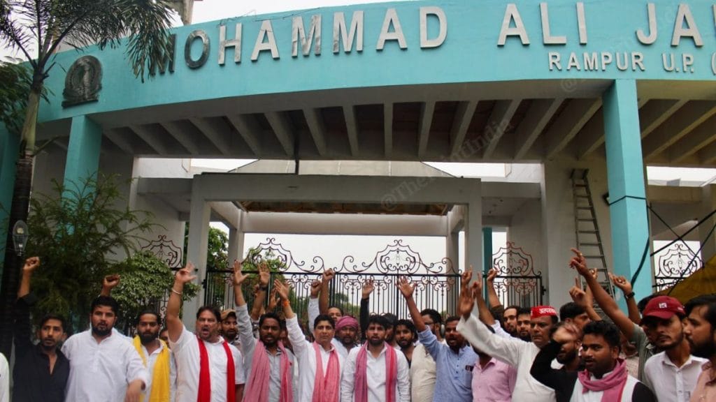 Panchayat members from Amroha came to support the protest. Nikitha Arathi Naveen | ThePrint