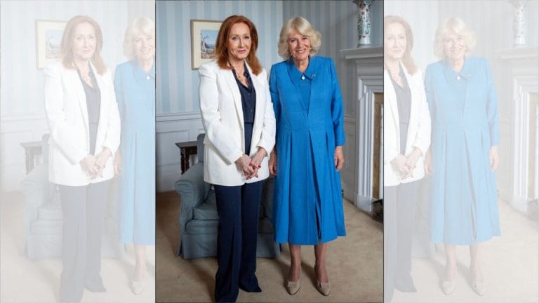 Why a picture with JK Rowling has restarted Queen Camilla and Princess Diana comparisons