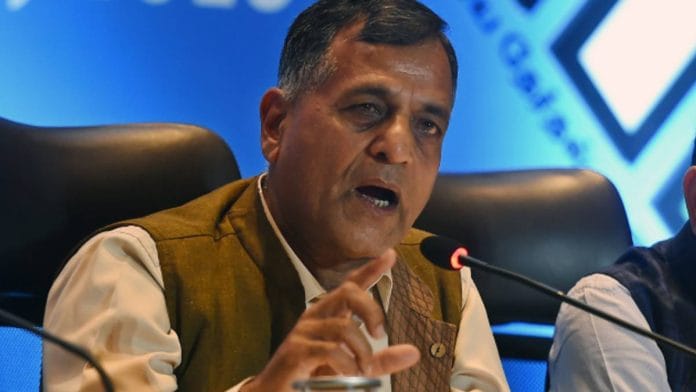 Former Election Commissioner of India Ashok Lavasa | ANI file photo