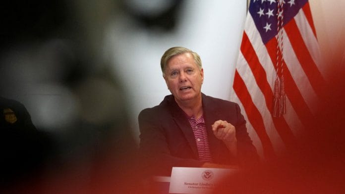 File photo of US Senator Lindsey Graham | Veronica G Cardenas/Reuters