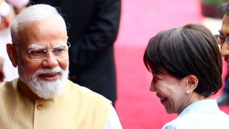 Rashtrapati Bhavan rolls out red carpet for Japan’s Takaichi—glimpses from ceremonial reception