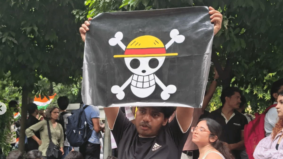 Monkey D Luffy becomes symbol of youth dissent