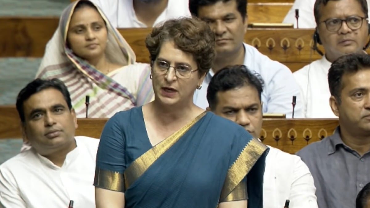 Priyanka questions 'gaumutra expert' on exam-reform panel; Bilkis Bano  remark sets off LS face-off
