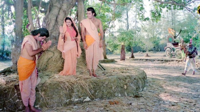 The Ramayan teleseries was released in 1987 and was written and directed by Ramanand Sagar | By special arrangement