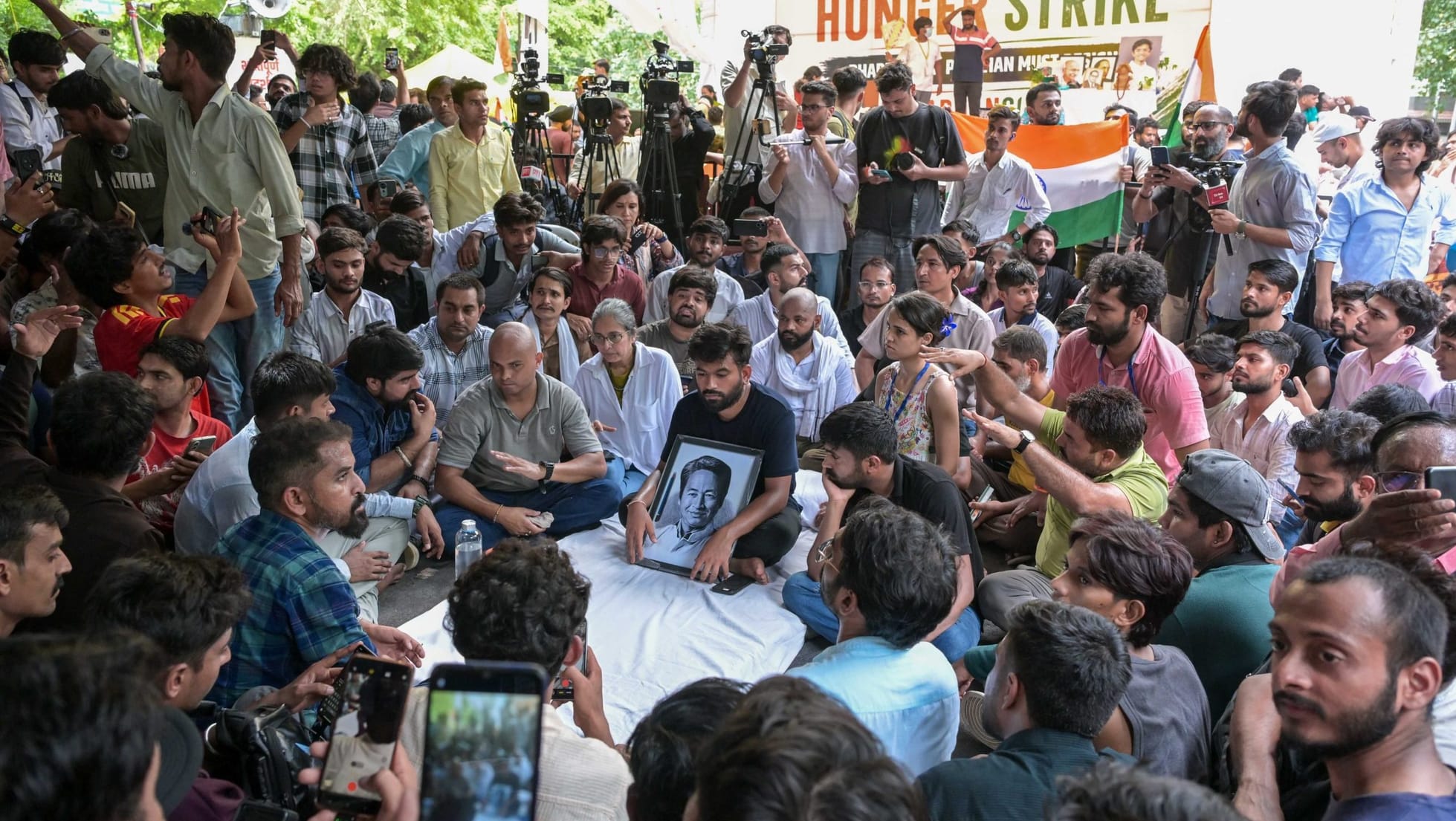 Abhijeet Dipke begins hunger strike after CJP alleges Sonam Wangchuk for forcibly taken, 18 July | Suraj Singh Bisht | ThePrint