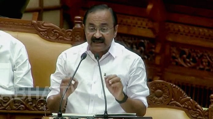 File photo of Kerala CM VD Satheesan addressing Assembly in in Thiruvananthapuram on 19 June 2026 | Keralam Assembly/ANI