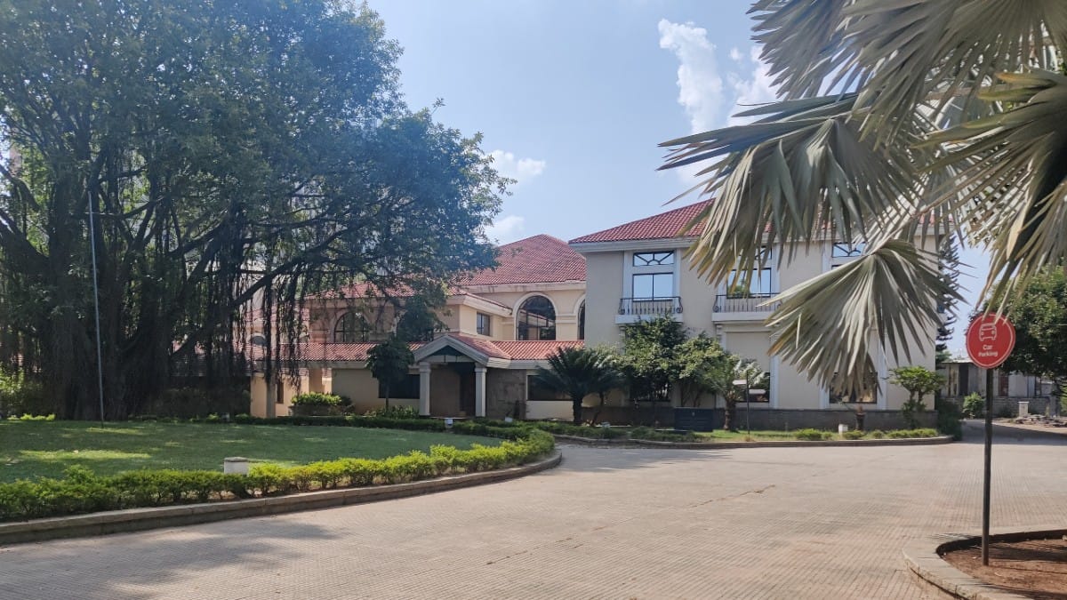 Now-abandoned bungalow in Satyam Enclave earlier leased by CallHealth | Amrtansh Arora/ThePrint