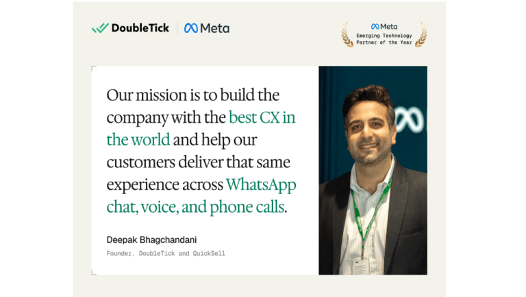 DoubleTick Launches its AI-driven Conversational CX Layer for Enterprises in India