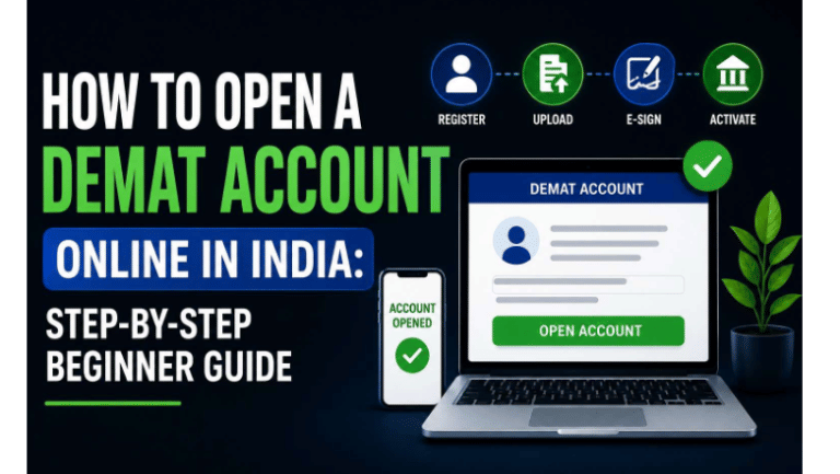 How to Open a Demat Account Online in India: Step-by-Step Beginner Guide